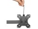 Image 7 NEOMOUNTS FPMA-D540BLACK - Mounting kit (desk mount) - full-motion