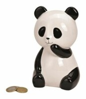 ROOST Sparkasse Panda 10x15x10cm 10023656 weiss, schwarz, Kein