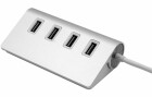 EXSYS USB-Hub EX-1134-2, Stromversorgung: USB, Anzahl Ports: 4