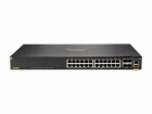 Hewlett Packard Enterprise HPE Aruba Networking PoE+ Switch CX 6200F 24G PoE