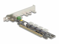 DeLock Host Bus Adapter PCI-e x16, 4x SFF-8654 NVMe
