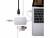 Image 0 Minix NEO-C-GGR USB-C Multiport Adapter Grey