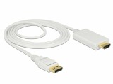 DeLock Kabel DisplayPort - HDMI, 2 m, Kabeltyp: Anschlusskabel