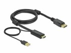 DeLock Kabel HDMI - Displayport, 1m