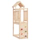 vidaXL Spielturm mit Kletterwand 53x110,5x214 cm Massivholz Kiefer