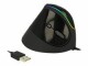 DeLock Ergonomische Maus 12597 USB RGB, Maus-Typ: Ergonomisch