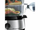 Russell Hobbs Dampfgarer 19270-56, Detailfarbe: Silber, Schwarz