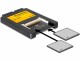 Image 3 DeLOCK - 2,5'' Drive IDE > 2 x Compact Flash Card