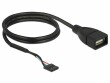 DeLock USB2.0 Pinheaderkabel 60cm