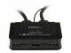StarTech.com - 2 Port USB HDMI Cable KVM Switch w/ Audio and Remote Switch