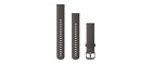 GARMIN Schnellwechsel-Armband 18 mm, Farbe: Dunkelgrau