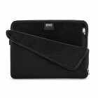 Artwizz Neopren Sleeve - Tasche mit extra Pencil-Halter für Ihr iPad Pro 12.9" (2018) - Schwarz