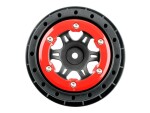 Proline Felgen 2.2/3.0" Split Six Front, Rot/Schwarz 2 Stück