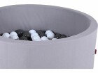 Knorrtoys Bällebad soft ? grey 100 balls grey/white