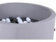 Knorrtoys Bällebad soft ? grey 100 balls grey/white