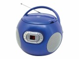 soundmaster Radio/CD-Player SCD2120 Blau, Radio Tuner: FM