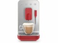 Smeg Kaffeevollautomat BCC02RDMEU Rot, Silber