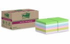 Post-it Notizzettel Super Sticky Recycling, Mehrfarbig, 12