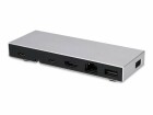 LMP Dockingstation USB-C Compact Dock 2 Silber, Ladefunktion