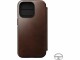 Nomad Book Cover Modern Horween Leather Folio iPhone 14