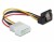 Image 0 DeLock SATA Stromanschlusskabel 90ø Winkel für eine HDD,