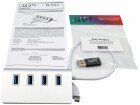 EXSYS USB-Hub EX-1134-2, Stromversorgung: USB, Anzahl Ports: 4