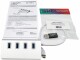 Image 1 EXSYS USB-Hub EX-1134-2, Stromversorgung: USB, Anzahl Ports: 4