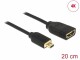 DeLock Kabel 4K 60Hz Micro-HDMI (HDMI-D) - HDMI, 0.2