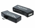 DeLock 91730 Micro USB OTG Card Reader, 1x USB-A