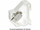 DeLock Hutschienenhalter Keystone ohne Erdung, Detailfarbe