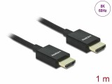 DeLock Kabel 8K 60Hz HDMI - HDMI, 1 m