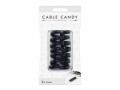 Cable Candy Kabelführung Snake 2x Schwarz, Ausstattung