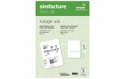 Simplex Einzahlungsschein Simfacture Swiss QR Recycling 100