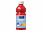 LEFRANC Acrylfarbe Glossy 500 ml, Rot, Art: Acrylfarbe, Detailfarbe