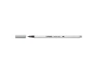 STABILO Fasermaler Pen 68 brush Hellgrau, Set: Nein, Effekte