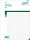 SIMPLEX   Ausmassbuch grün            A4 - 15071     Durchschreibepapier 50x2 Blatt