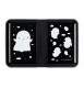 ALLC      Lunchbox                 Ghost - SBGHBL17  schwarz              18x6x12cm