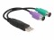 Bild 4 DeLock USB-Adapter USB-A Stecker - PS/2, USB Standard: 2.0