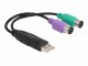 Bild 5 DeLock USB-Adapter USB-A Stecker - PS/2, USB Standard: 2.0