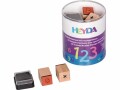 Heyda Motivstempel-Set Zahlen, Braun