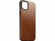 Immagine 1 Nomad Back Cover Modern Leather iPhone 14 Plus Hellbraun