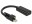 Image 0 DeLOCK - Adapter mini Displayport 1.2 male with screw > HDMI female 4K Active black