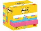 Post-it Notizzettel Energy 51 x 38 mm, Mehrfarbig, 12