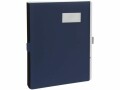 Biella Unterschriftenmappe Pronto-Sig A4 mit 20 Fächer, Blau