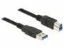 DeLock USB 3.0-Kabel USB A - USB B