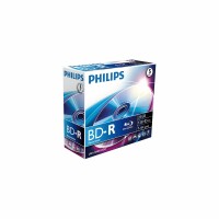Philips BD-R Jewel Case 25GB BR2S6J05C/00 6x Single Layer