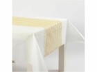 Creativ Company Tischläufer 30 cm x 10 m, Gold, Material