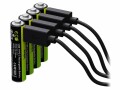 Verico Akku 4x AAA 600 mAh, Spannung: 1.5 V