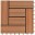 Bild 4 Braune Terrassenfliesen 11 Stk. 30 x 30 cm WPC 1 qm