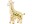 Bild 0 Partydeco Folienballon Giraffe Beige/Gold, Packungsgrösse: 1 Stück
